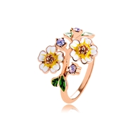 Picture of Origninal Medium Flowers & Plants Fashion Ring