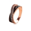 Show details for Nickel Free Rose Gold Plated Medium Fashion Ring with Easy Return