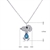 Picture of Stylish Small 925 Sterling Silver Pendant Necklace