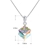 Picture of Low Cost 925 Sterling Silver Small Pendant Necklace with Low Cost