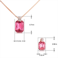 Picture of Classic Zinc Alloy Necklace and Earring Set with Fast Shipping