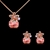 Picture of Casual 16 Inch Necklace and Earring Set with Beautiful Craftmanship