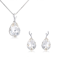 Picture of Best Small White Necklace and Earring Set