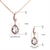 Picture of Pretty Artificial Crystal Casual Necklace and Earring Set