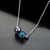 Picture of Hypoallergenic Platinum Plated Small Pendant Necklace with Easy Return