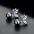 Picture of Good Quality Swarovski Element Pearl Fashion Stud Earrings