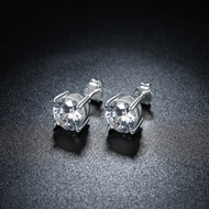 Picture of Distinctive White Fashion Stud Earrings of Original Design