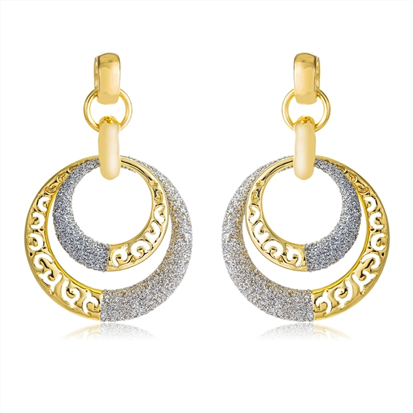 Picture of Top Big Zinc Alloy Dangle Earrings