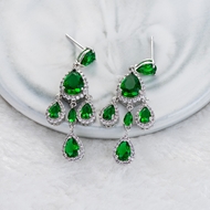 Picture of Luxury Big Dangle Earrings Online Only