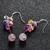 Picture of Great Value Pink Swarovski Element Pearl Drop & Dangle Earrings with Full Guarantee