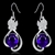 Picture of Eye-Catching Blue Cubic Zirconia Drop & Dangle Earrings with Member Discount