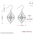 Picture of Brand New White Copper or Brass Drop & Dangle Earrings with SGS/ISO Certification