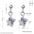 Picture of Delicate Medium Purple Drop & Dangle Earrings