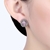 Picture of Charming Pink Cubic Zirconia Stud Earrings As a Gift