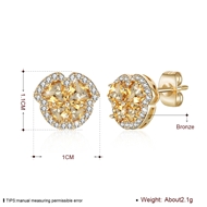 Picture of Delicate Small Stud Earrings with Full Guarantee