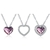 Picture of Distinctive Purple 925 Sterling Silver Pendant Necklace with Low MOQ