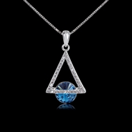 Picture of Brand New Platinum Plated Casual Pendant Necklace with Full Guarantee