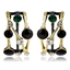Show details for Classic Colorful Stud Earrings Factory Direct Supply