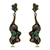 Picture of Funky Medium Gold Plated Dangle Earrings