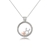 Picture of Purchase Platinum Plated White Pendant Necklace Best Price