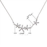 Picture of Need-Now White Small Pendant Necklace from Editor Picks