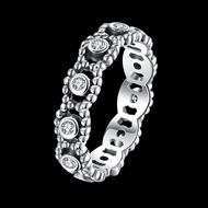 Picture of Bling Casual Cubic Zirconia Fashion Ring in Exclusive Design