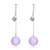 Picture of Fashion 925 Sterling Silver Dangle Earrings with Worldwide Shipping