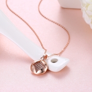 Picture of Fashion White Pendant Necklace at Unbeatable Price