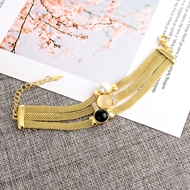 Picture of Fashionable And Modern Concise Rose Gold Plated Bangles