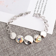 Picture of Zinc Alloy White Fashion Bracelet from Certified Factory