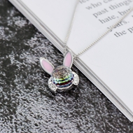 Picture of Eye-Catching Platinum Plated Casual Pendant Necklace with Member Discount