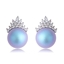 Show details for Great Swarovski Element Pearl Zinc Alloy Stud Earrings
