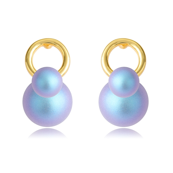 Picture of Zinc Alloy Blue Stud Earrings at Great Low Price