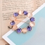 Show details for Unique Opal Rose Gold Plated Brooche