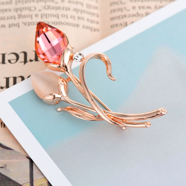 Picture of Purchase Rose Gold Plated Zinc Alloy Brooche Online