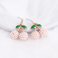 Picture of Filigree Casual Artificial Pearl Stud Earrings