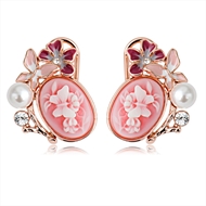 Picture of Zinc Alloy Enamel Stud Earrings at Great Low Price