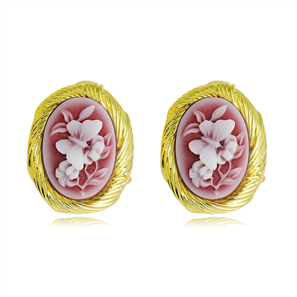 Picture of Trendy Gold Plated Zinc Alloy Stud Earrings with No-Risk Refund