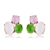 Picture of Zinc Alloy Colorful Stud Earrings in Exclusive Design