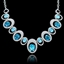 Show details for Gorgeous Zinc-Alloy Swarovski Element Collar 16 OR 18 Inches