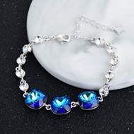 Show details for Zinc Alloy Platinum Plated Fashion Bracelet with Unbeatable Quality Show details for Zinc Alloy Platinum Plated Fashion Bracelet with Unbeatable Quality