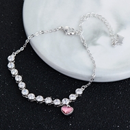 Show details for Fashion Love & Heart Fashion Bracelet in Flattering Style Show details for Fashion Love & Heart Fashion Bracelet in Flattering Style