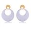 Show details for New Casual Platinum Plated Dangle Earrings