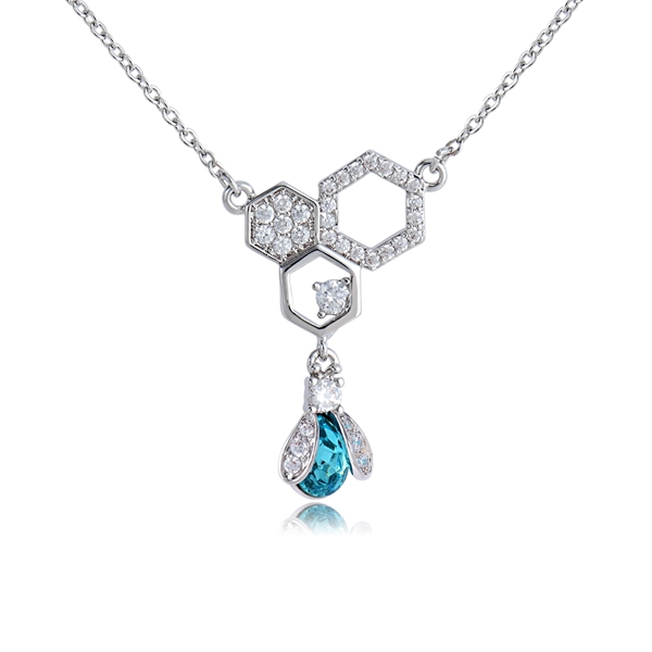 Picture of Popular Swarovski Element Casual Pendant Necklace