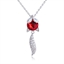 Show details for Casual Red Pendant Necklace Online Only