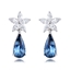 Show details for Staple Small Blue Dangle Earrings