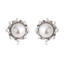 Show details for Top Artificial Pearl Zinc Alloy Stud Earrings