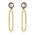 Picture of Nickel Free Gold Plated Artificial Pearl Dangle Earrings from Certified Factory