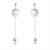 Picture of Low Price Platinum Plated Artificial Pearl Dangle Earrings from Trust-worthy Supplier