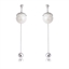 Show details for Low Price Platinum Plated Artificial Pearl Dangle Earrings from Trust-worthy Supplier